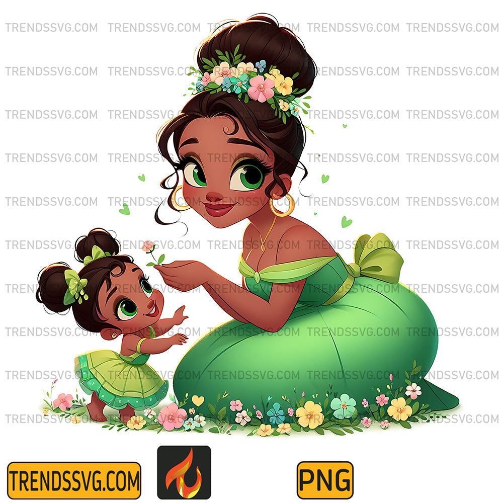 TianaPrincessAndDaughterPng_1