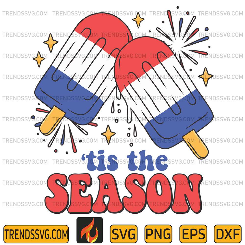 Tis-The-Season-4th-Of-July-Svg