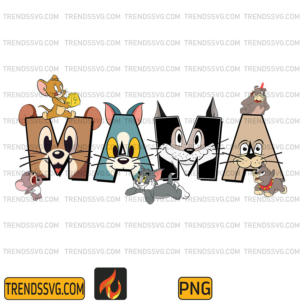 TomAndJerryMamaPng