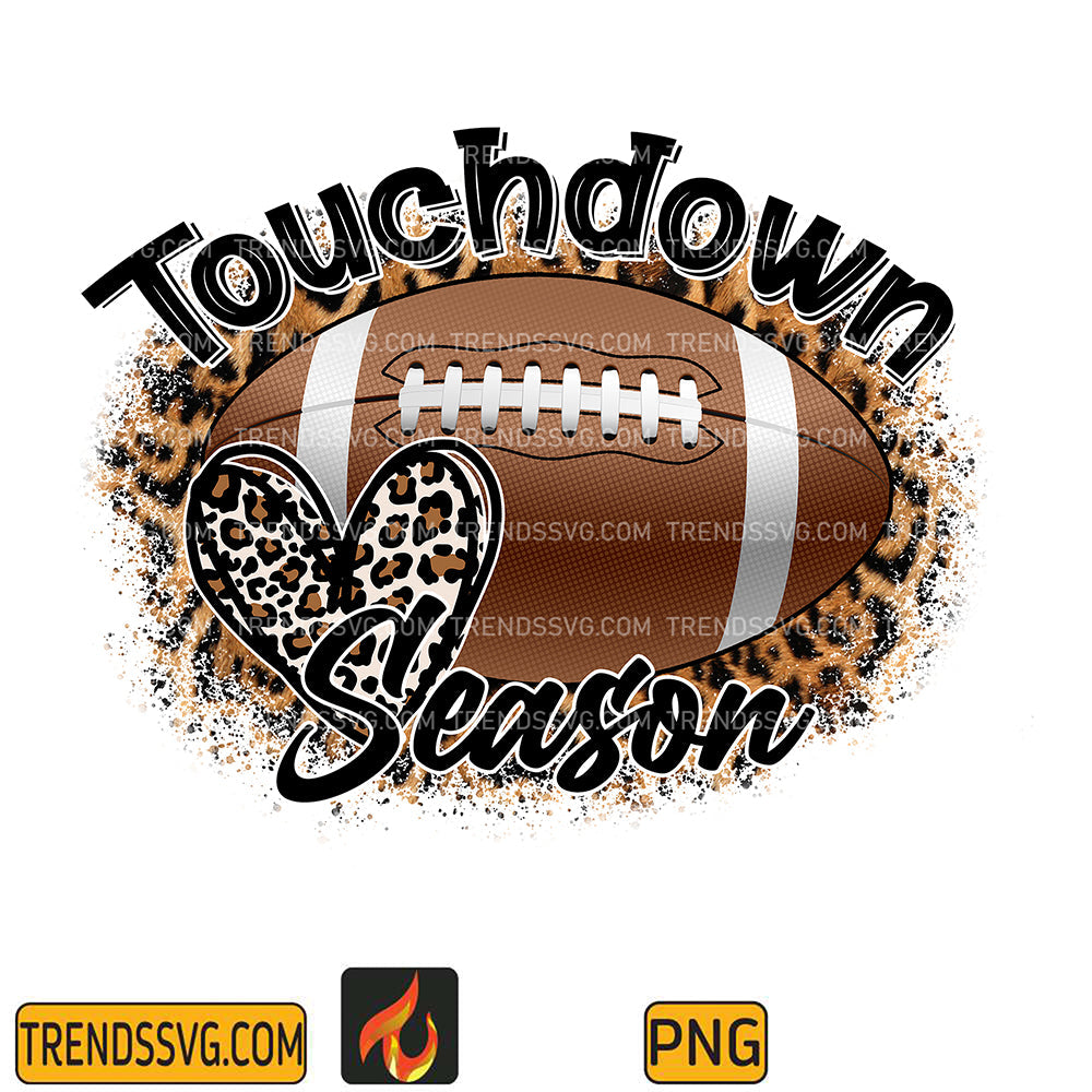 TouchdownSeasonLeopardFootballPng_1