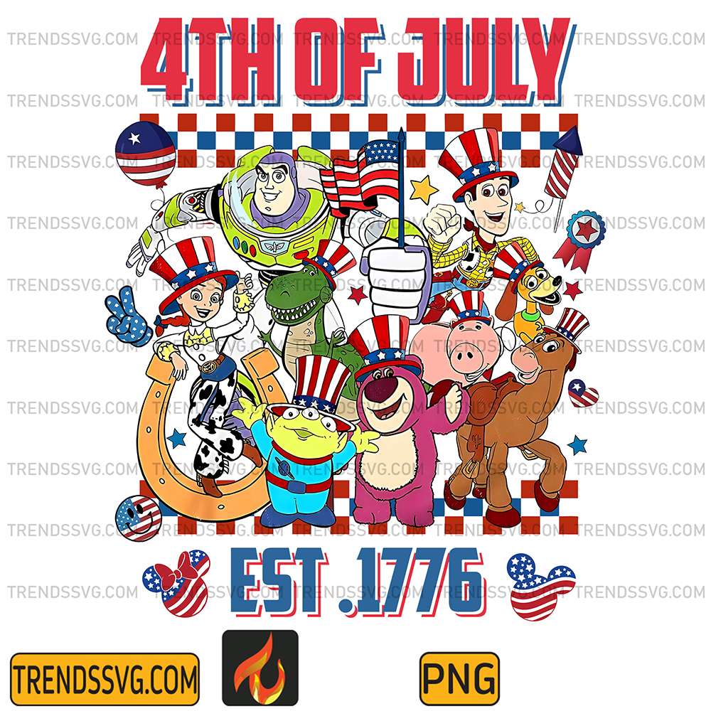 Toy-Story-America-4th-Of-July-Est-1776-Png