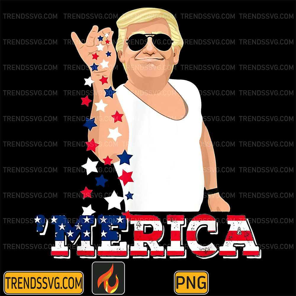 Trump-America-4th-Of-July-Png