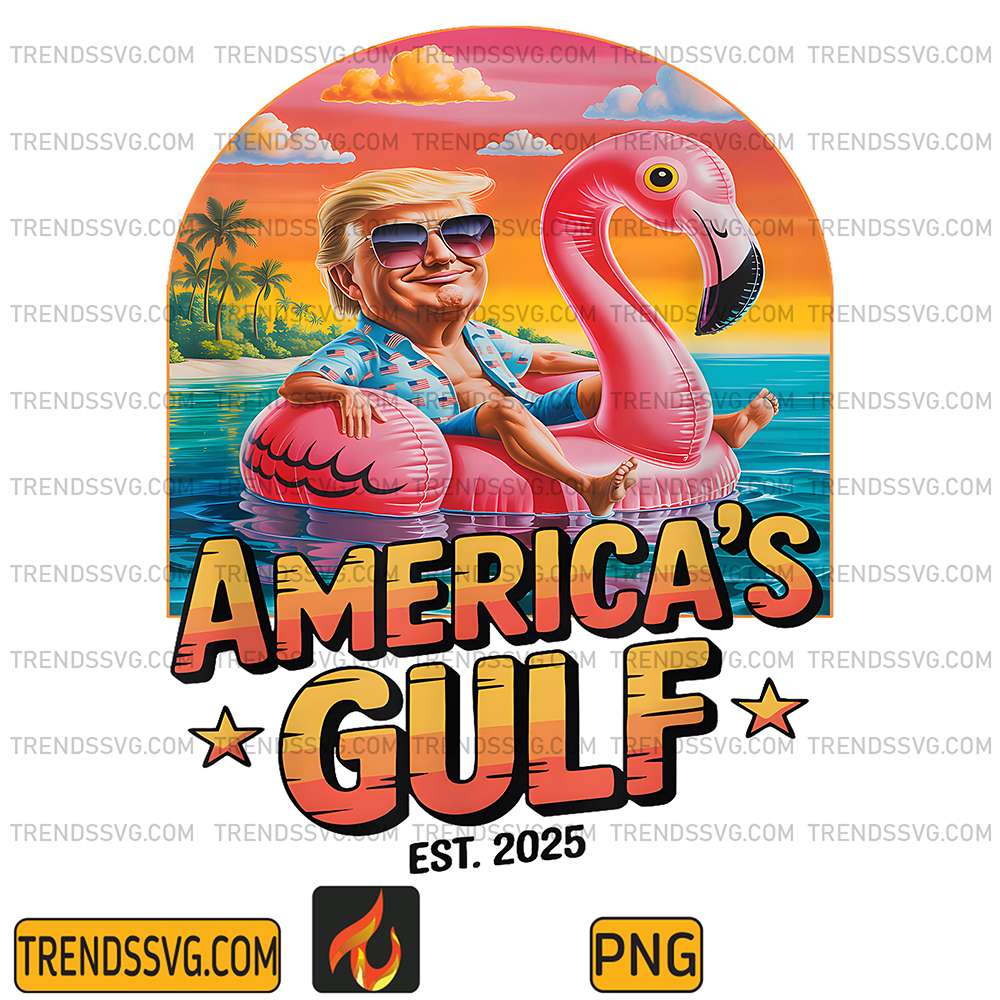 Trump-America-s-Gulf-Est-2025-Trump-Merchandise-Png