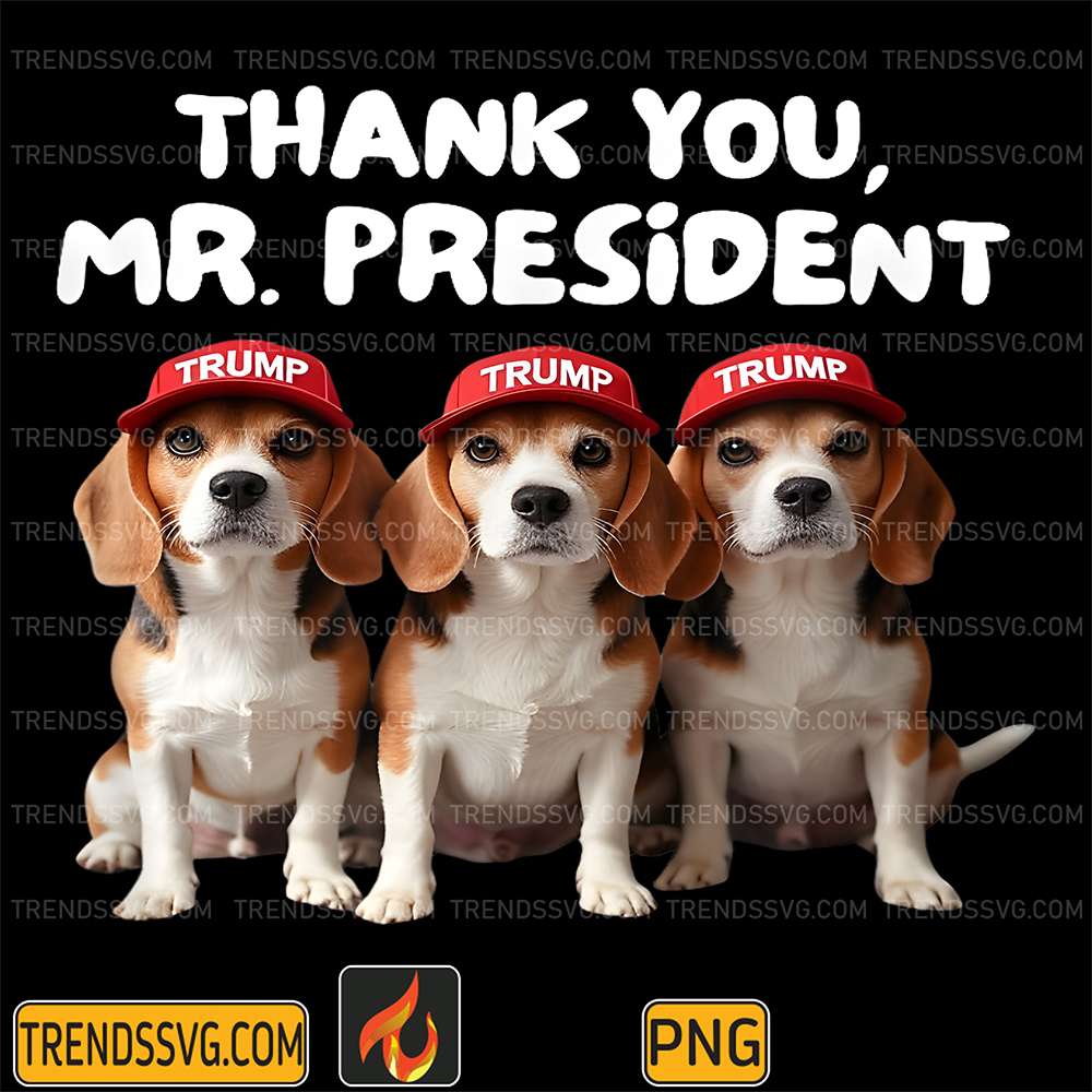 Trump-Beagles-For-Trump-Supporter-Dog-Owner-Png