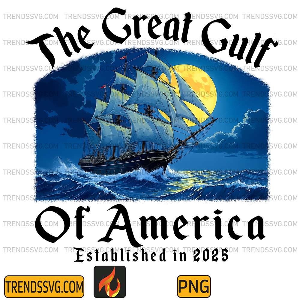Trump-The-Great-Gulf-Of-America-Est-2025-Png