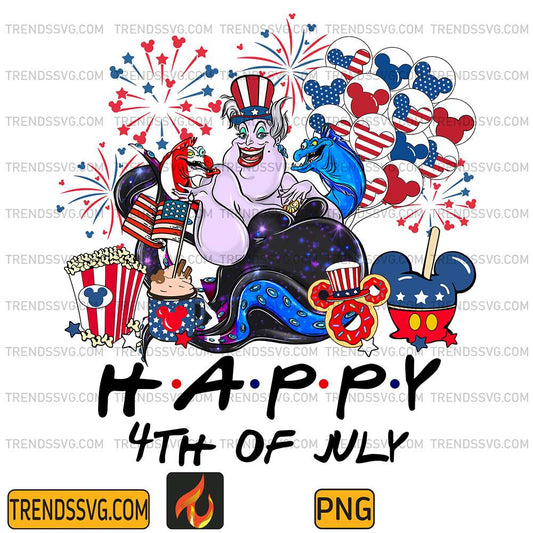 Ursula-America-Happy-4th-Of-July-Png