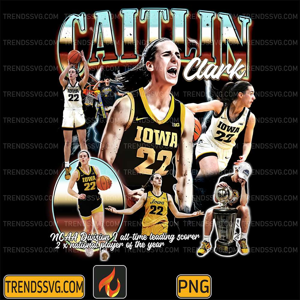 Vintage-90s-Caitlin-Clark-Iowa-Basketball-Png