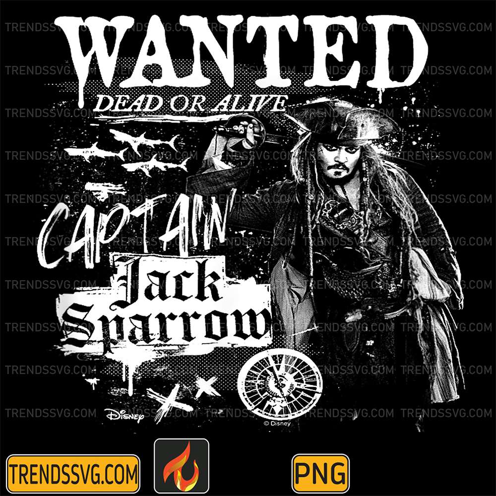Wanted-Dead-Or-Alive-Captain-Jack-Sparrow-Png