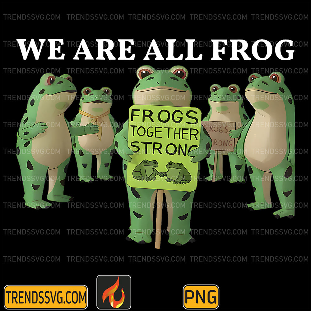We-All-Frog-Png