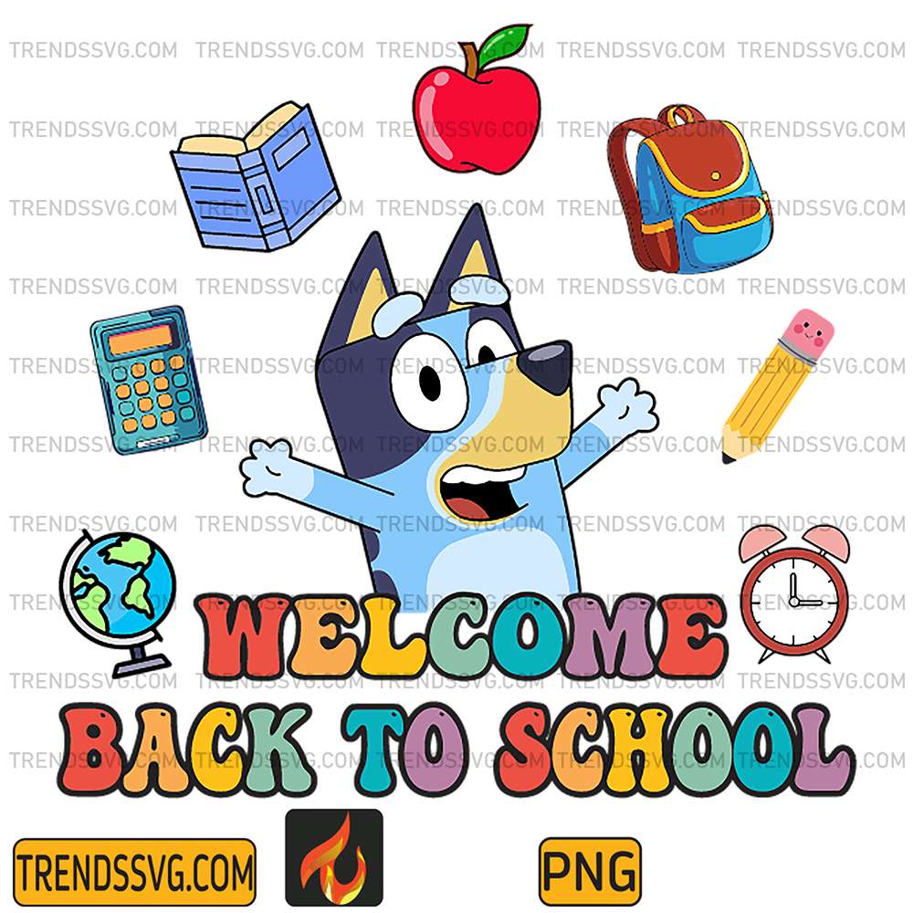 Welcome-Back-To-School-Bluey-Cartoon-Png