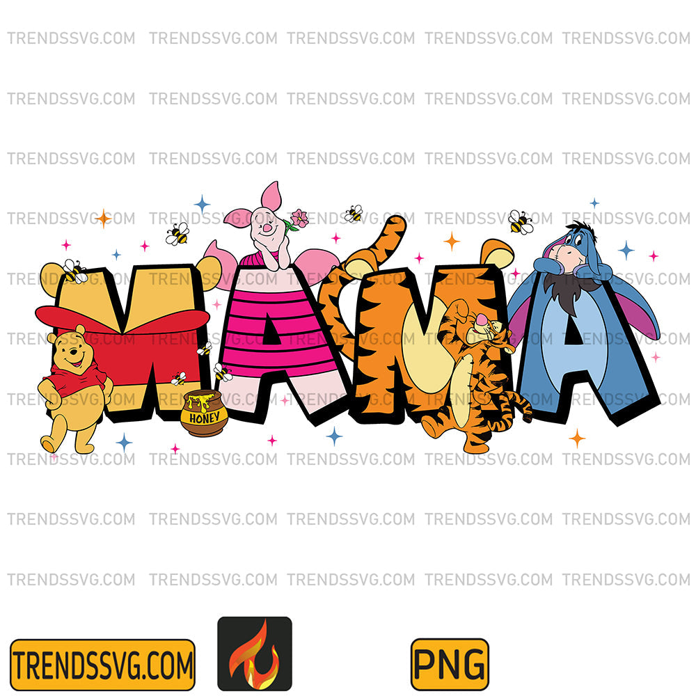 WinnieThePoohMamaPng1