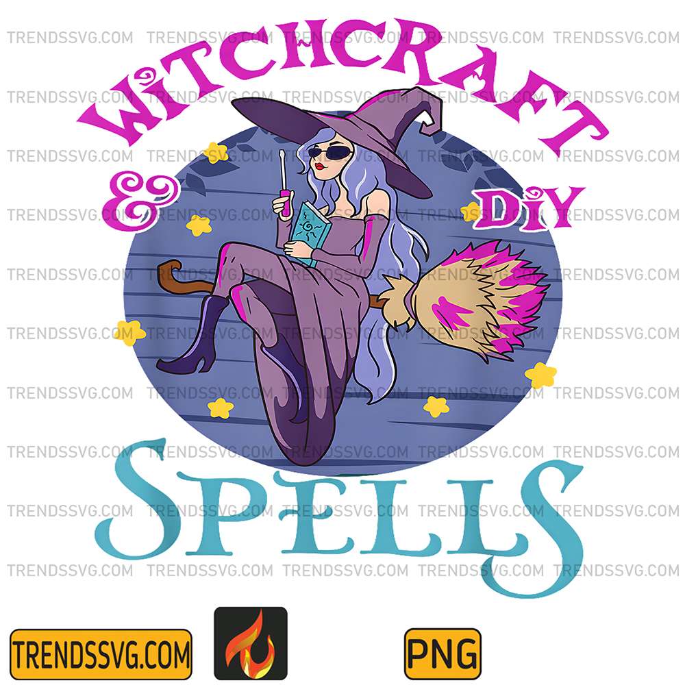 Witchcraft-DIY-Spells-Witch-For-Halloween-Lovers-Png