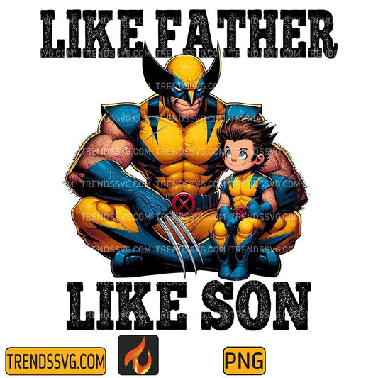 Wolverine-Like-Father-Like-Son-Png-2