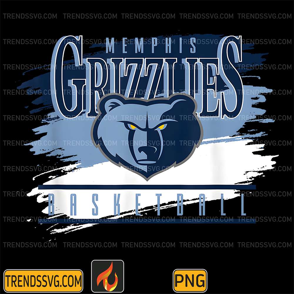 nba-memphis-grizzlies-basketball-spilled-paint-png