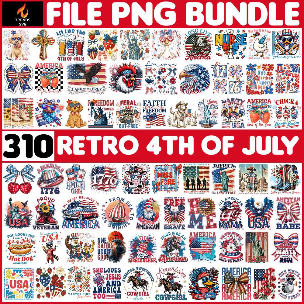  310-File-Retro-4th-Of-July-Bundle-Png