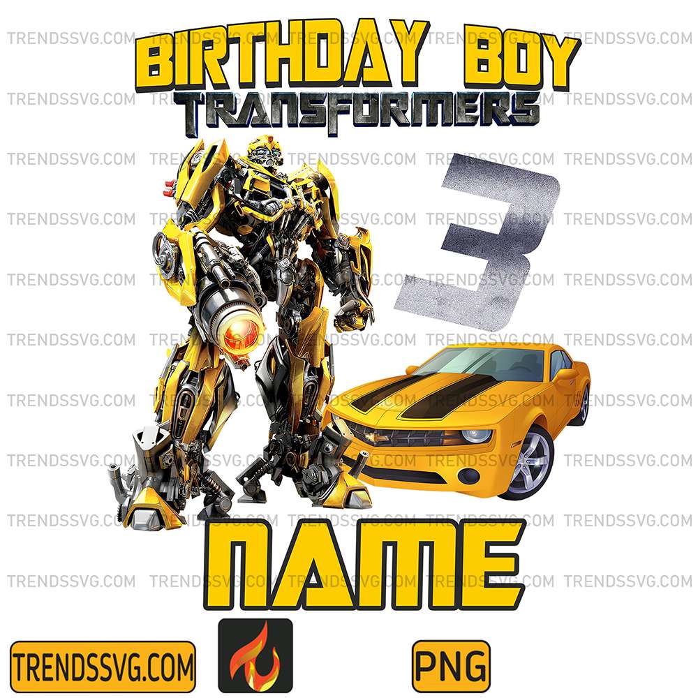 3rd-Birthday-Boys-Transformers-Custom-Name-Png