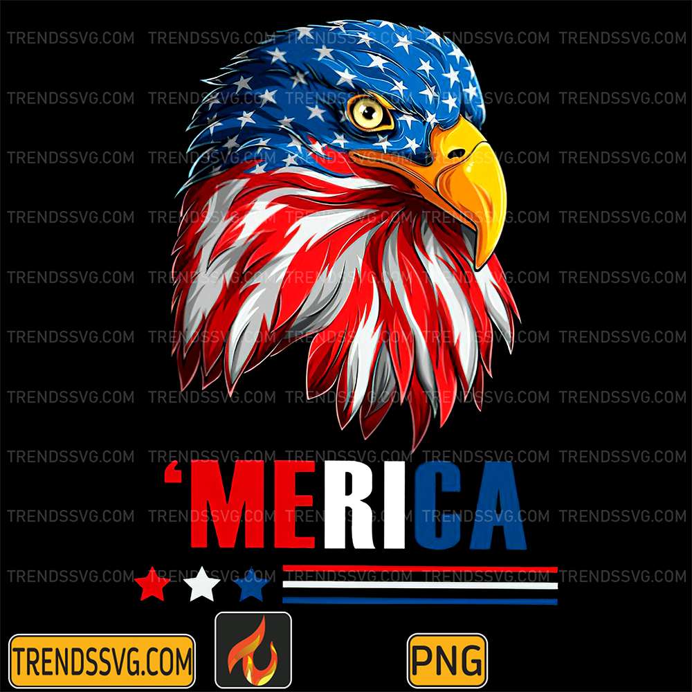 4th-Of-July-America-Flag-Patriotic-Eagles-Usa-Png
