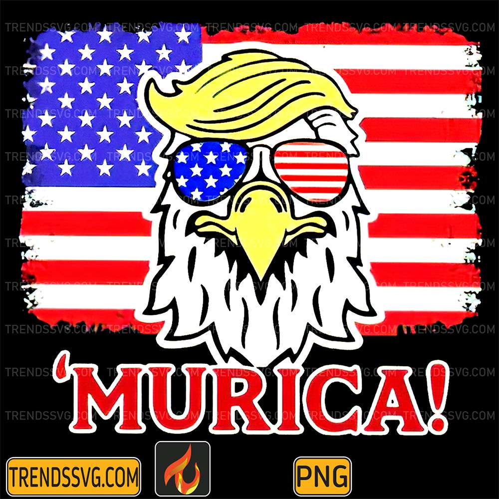 4th-Of-July-Eagle-Murica-Png