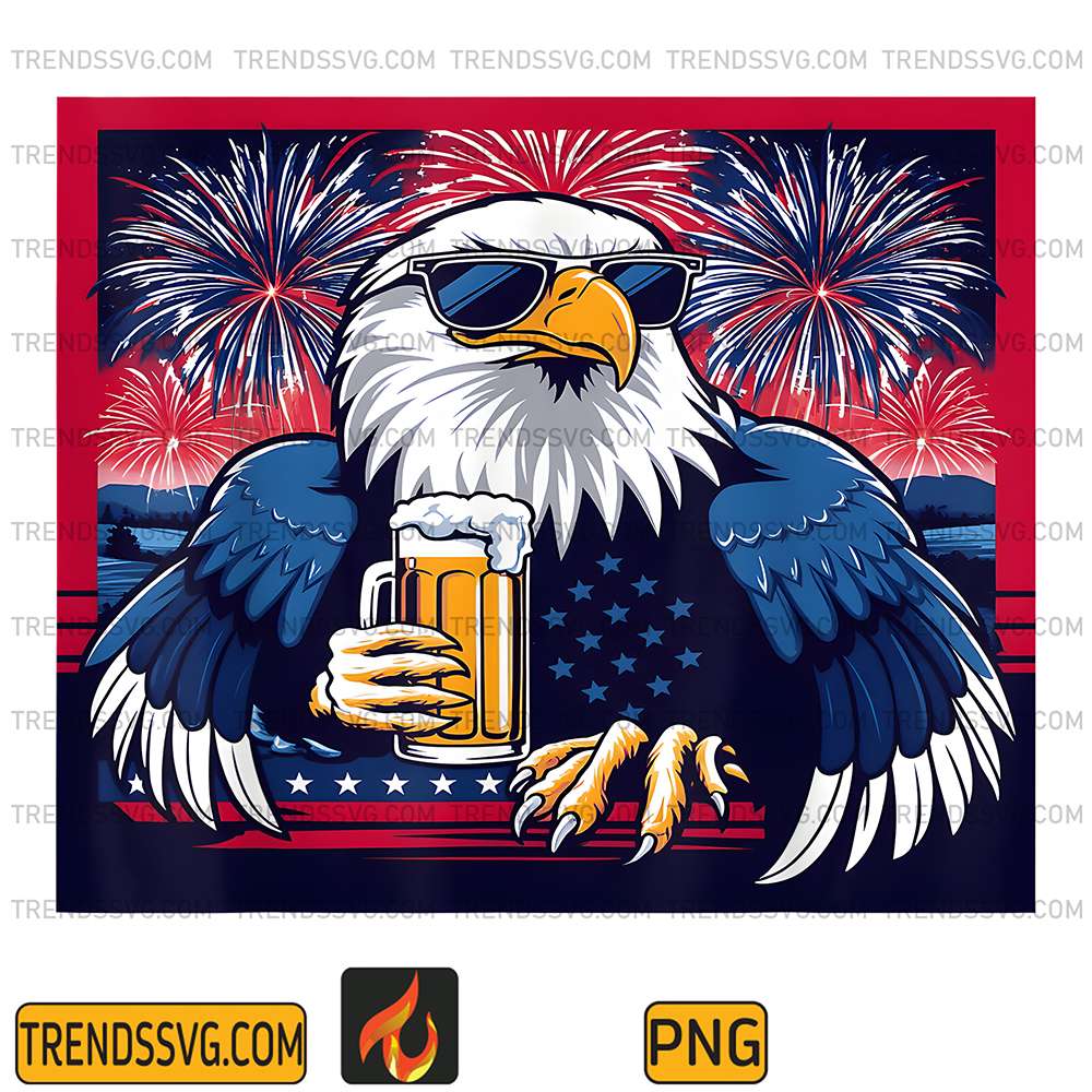 4th-of-july-american-bald-eagle-png