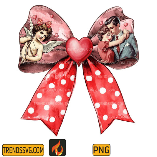 Valentine's day Bow Png TRENDSSVG