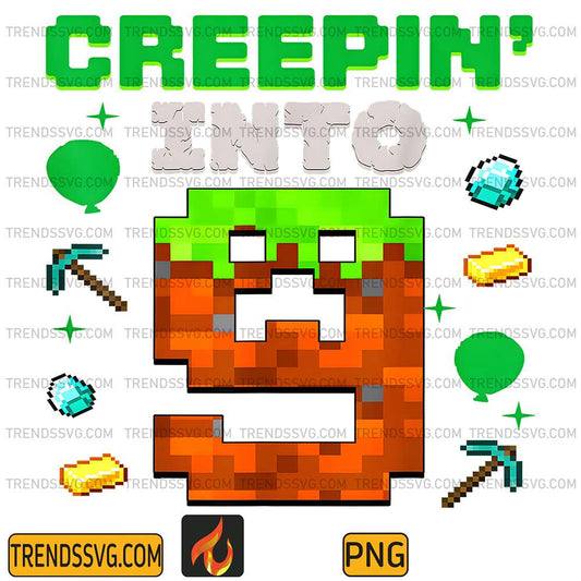 9th-birthday-gamer-pixel-creepin-into-9-video-game-party-png
