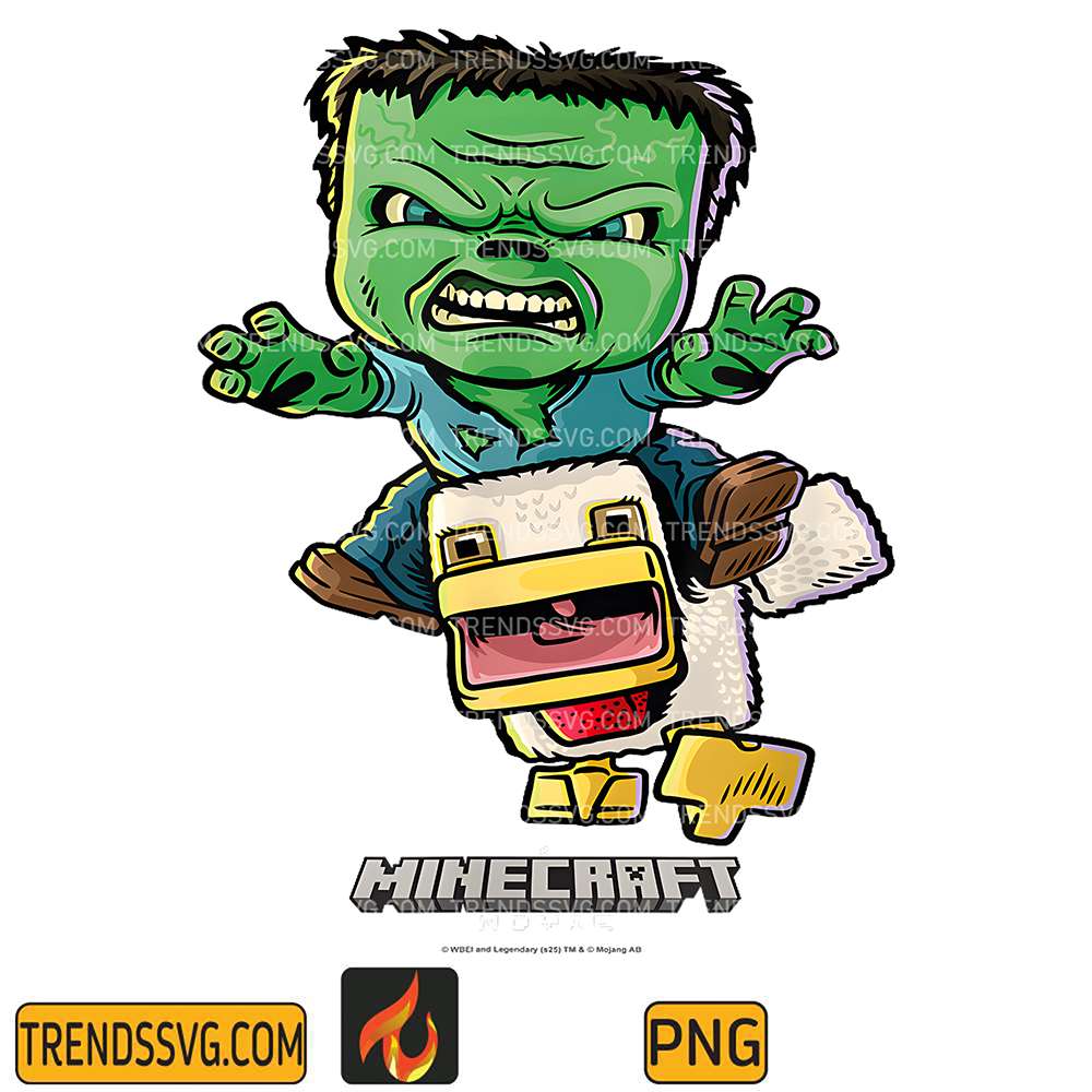 A-Minecraft-Movie-Chicken-Jockey-Baby-Zombie-Animated-Png
