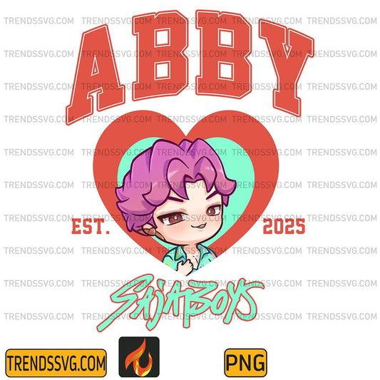 Abby-Sajaboys-Kpop-Demon-Hunters-Png