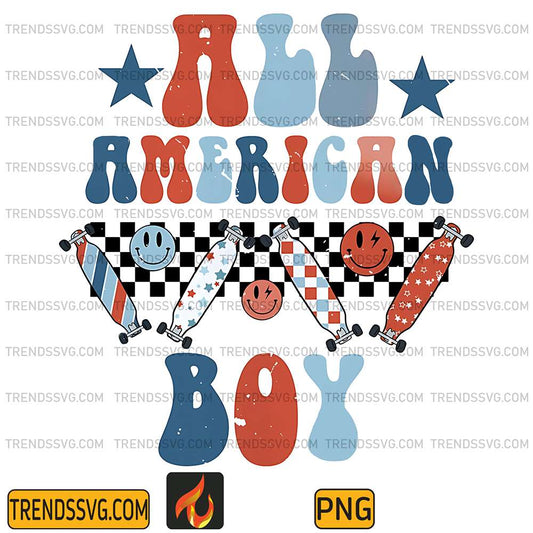 All-America-Boy-4th-Of-July-Png