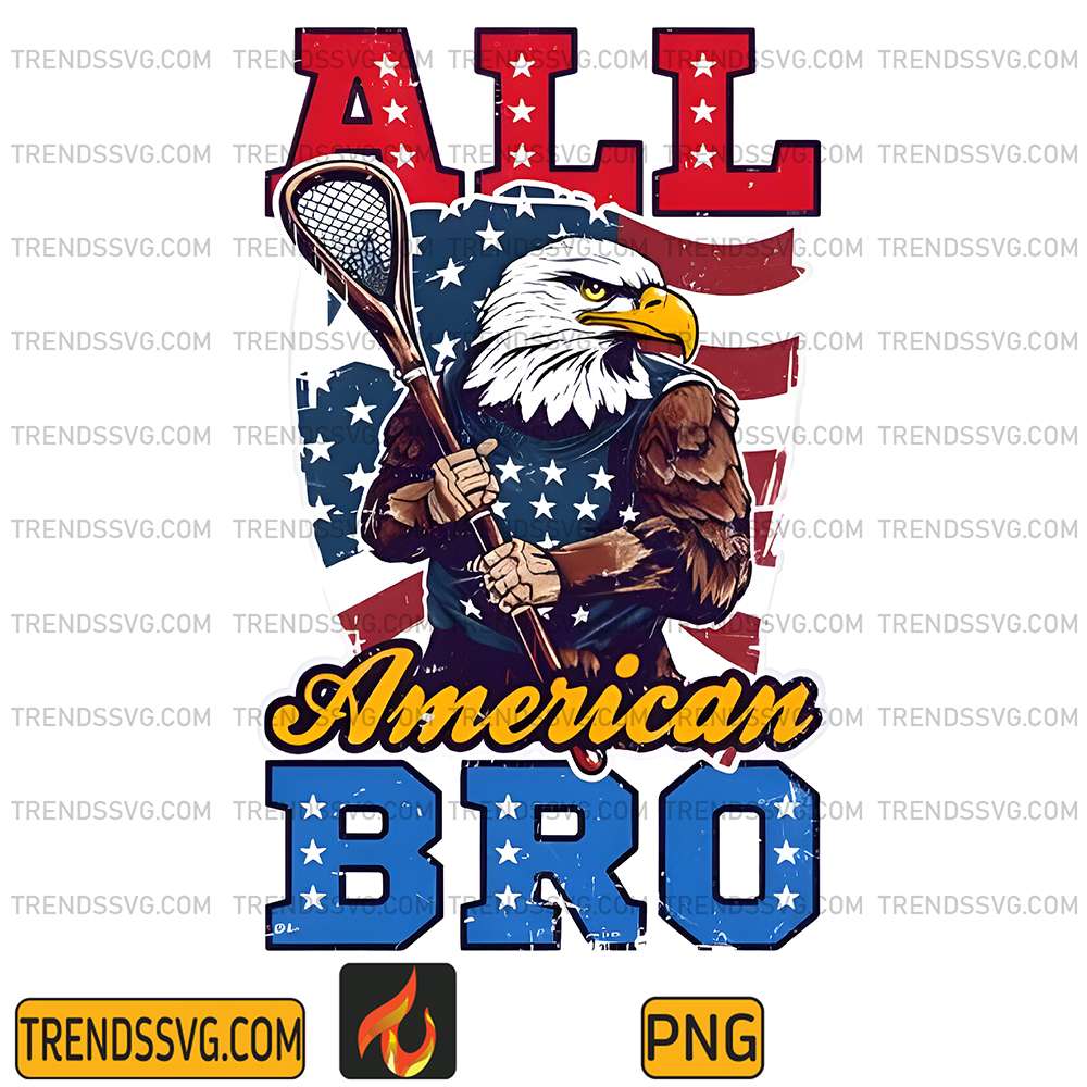 All-America-Bro-4th-Of-July-Png