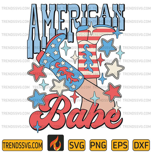 America-Babe-4th-Of-July-Svg-1