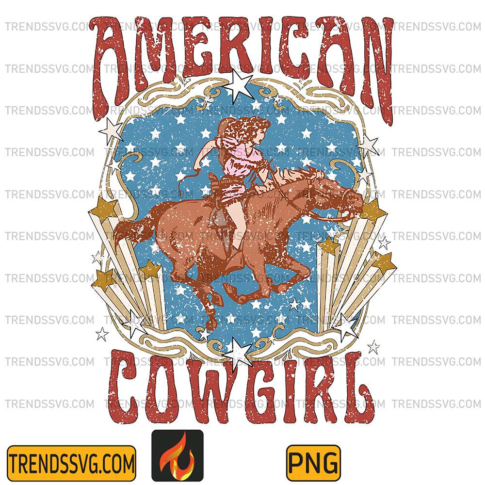 America-Cowgirl-Png