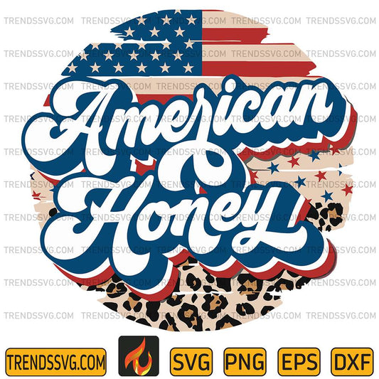 America-Honey-4th-Of-July-Svg