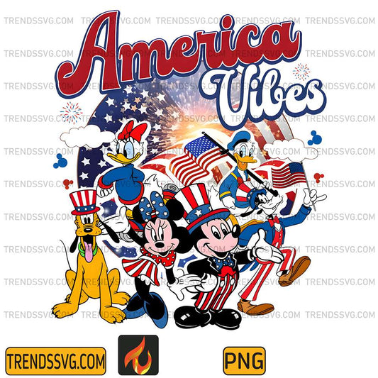 America-Vibes-Happy-4th-Of-July-Png