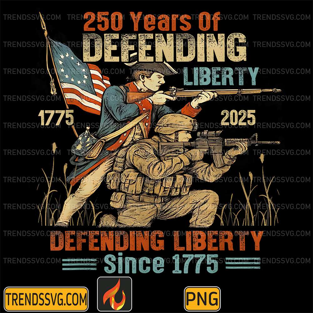 American-Army-250th-Anniversary-Defending-Liberty-1775-2025-Png