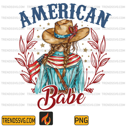 American-Babe-Png
