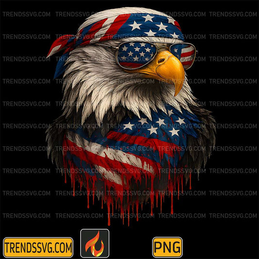 American-Flag-Eagle-Patriotic-4th-Of-July-Png