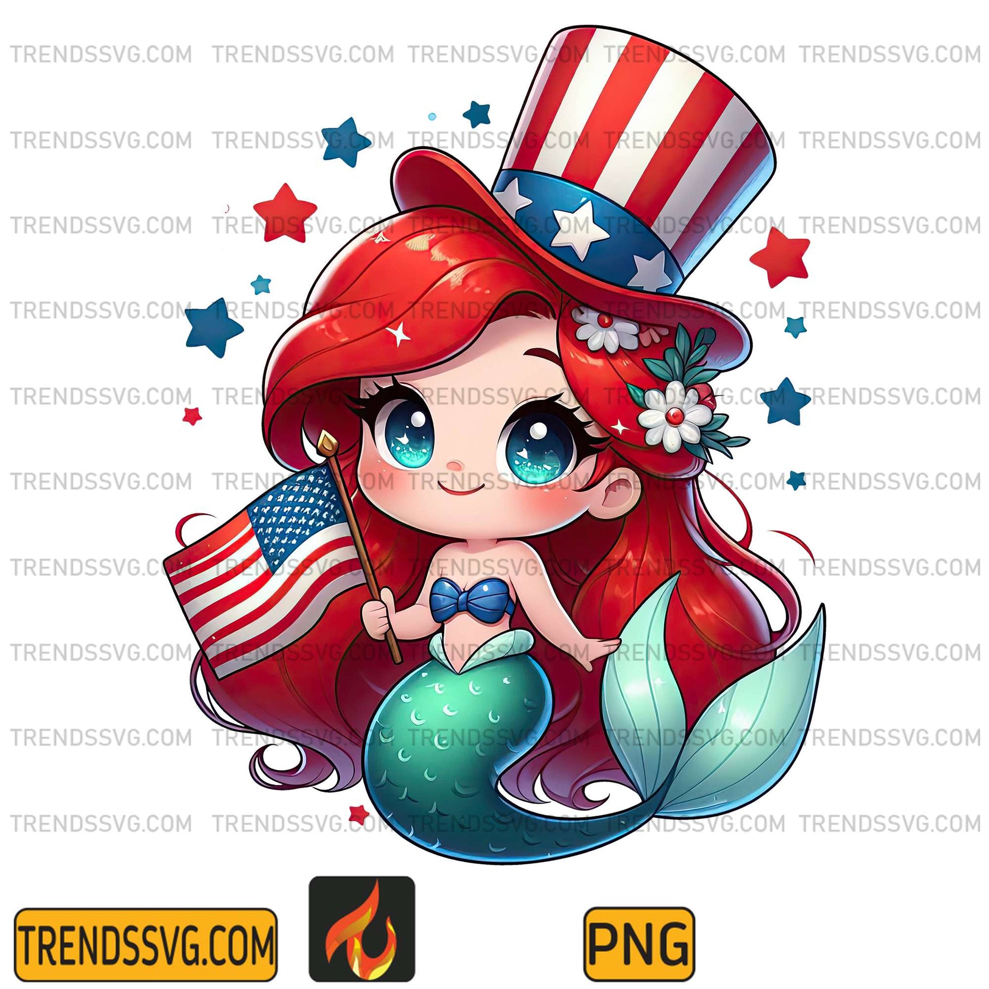 Ariel-America-4th-Of-July-Png-1