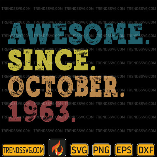 AwesomeSinceOctober1963Svg_1