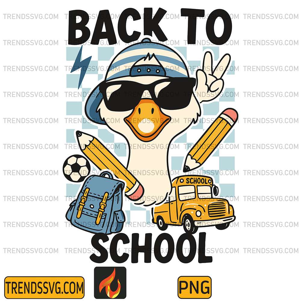 Back-To-School-Goose-Png