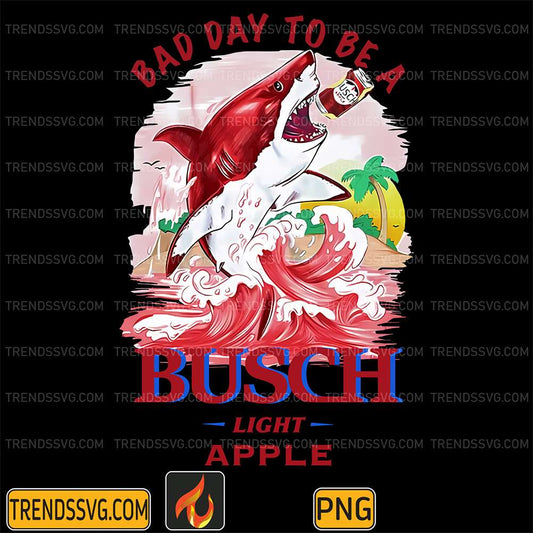Bad-Day-To-Be-A-Busch-Light-Apple-Shark-Png