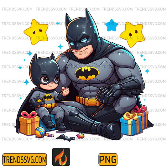 Batman-Dad-And-Son-Png-10