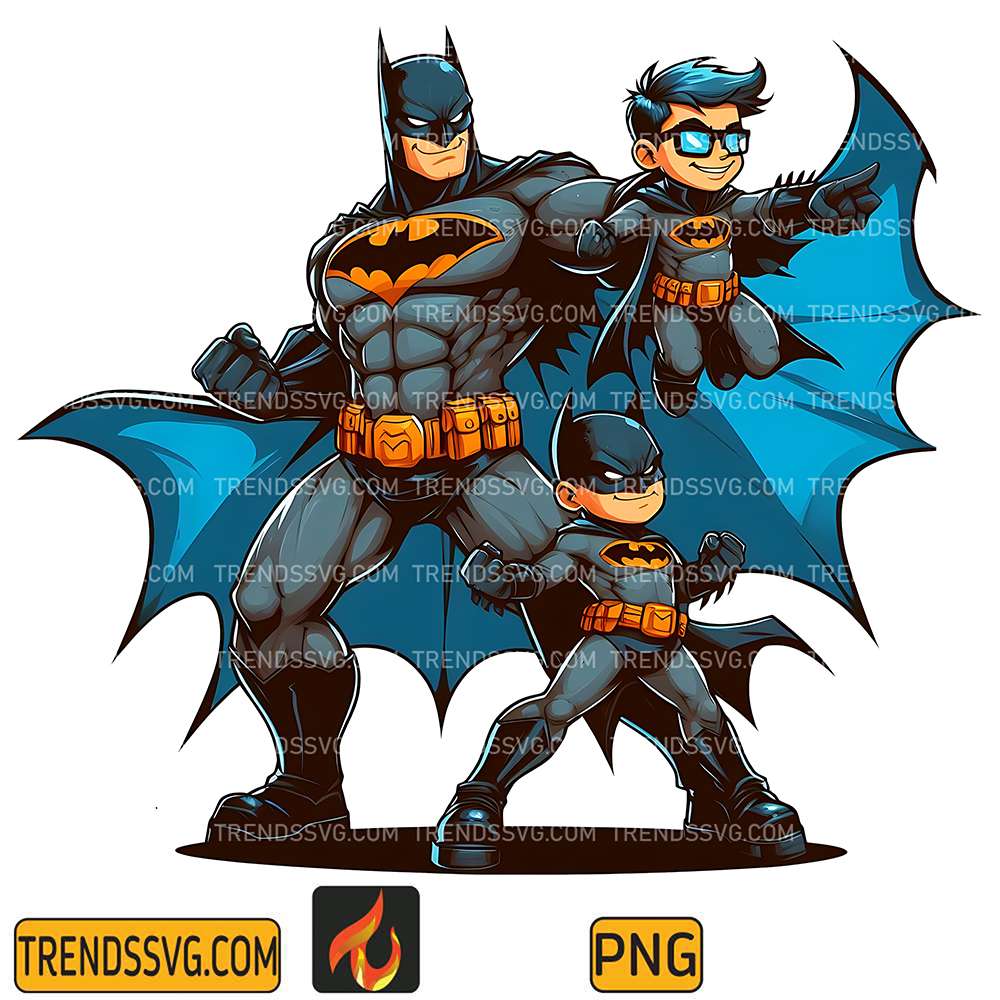 Batman-Dad-And-Son-Png2