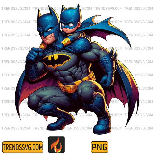 Batman-Dad-And-Son-Png_7