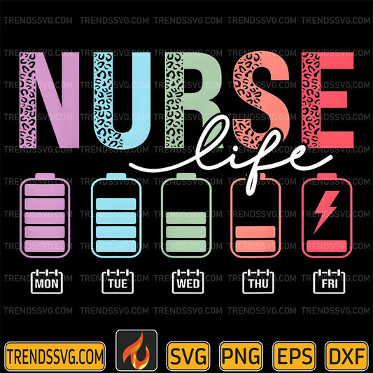 Battery-Nurse-Life-Svg