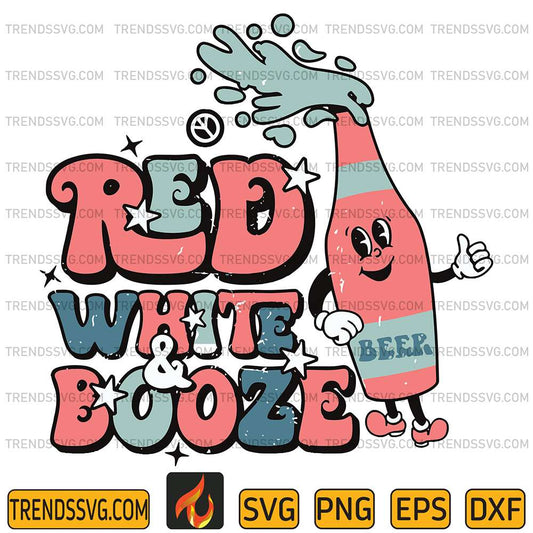 Beer-Red-White-And-Booze-4th-Of-July-Svg