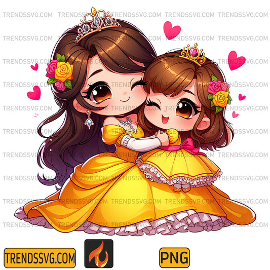BellaPrincessAndDaughterPng_2