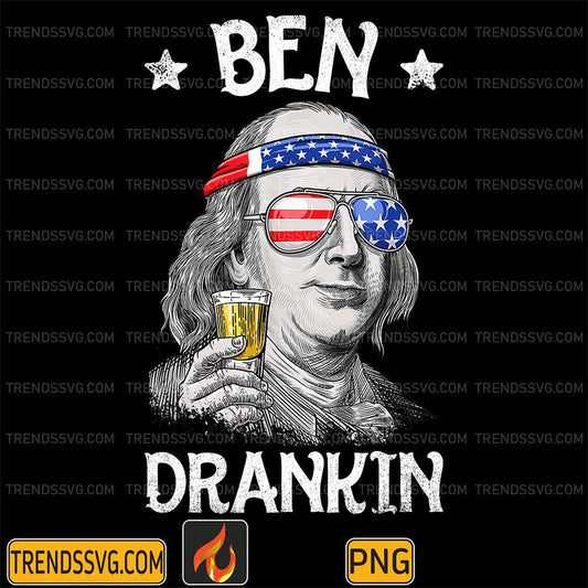 Ben-Drankin-4th-Of-July-Png