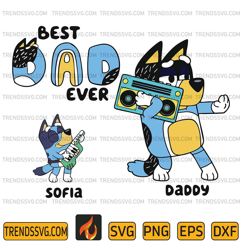 Best-Dad-Ever-Bluey-Svg