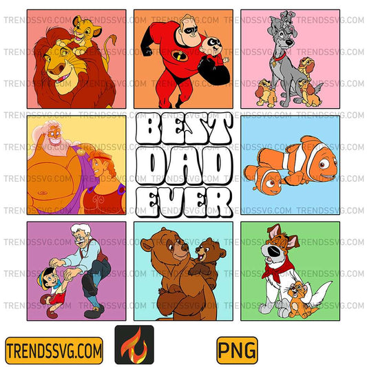 Best-Dad-Father-Cartoon-Png