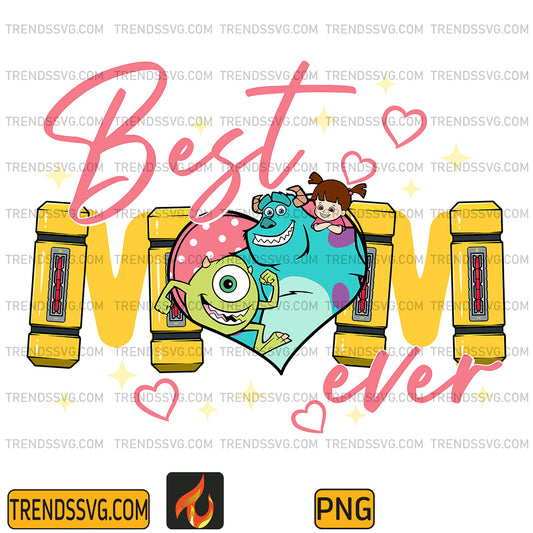BestMomEverMonstersPng